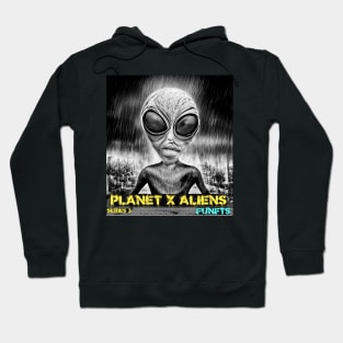 Funny Alien Neighbor Sci Fi Humor Hoodie